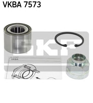 VKBA 7573 SKF Підшипник роликовий конічний1